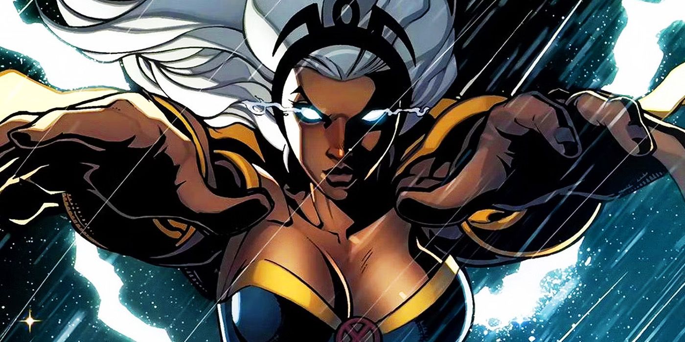 Storm as a powerful mutant in Marvel Comics