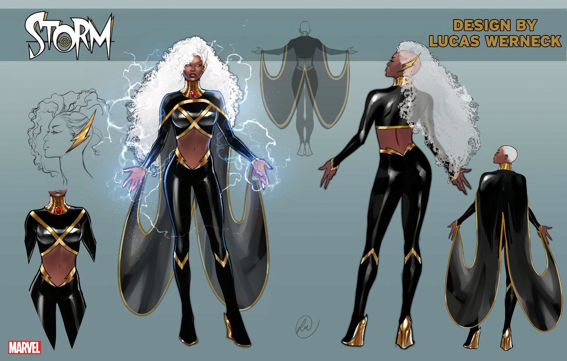 Storm solo series Lucas Werneck design sheet