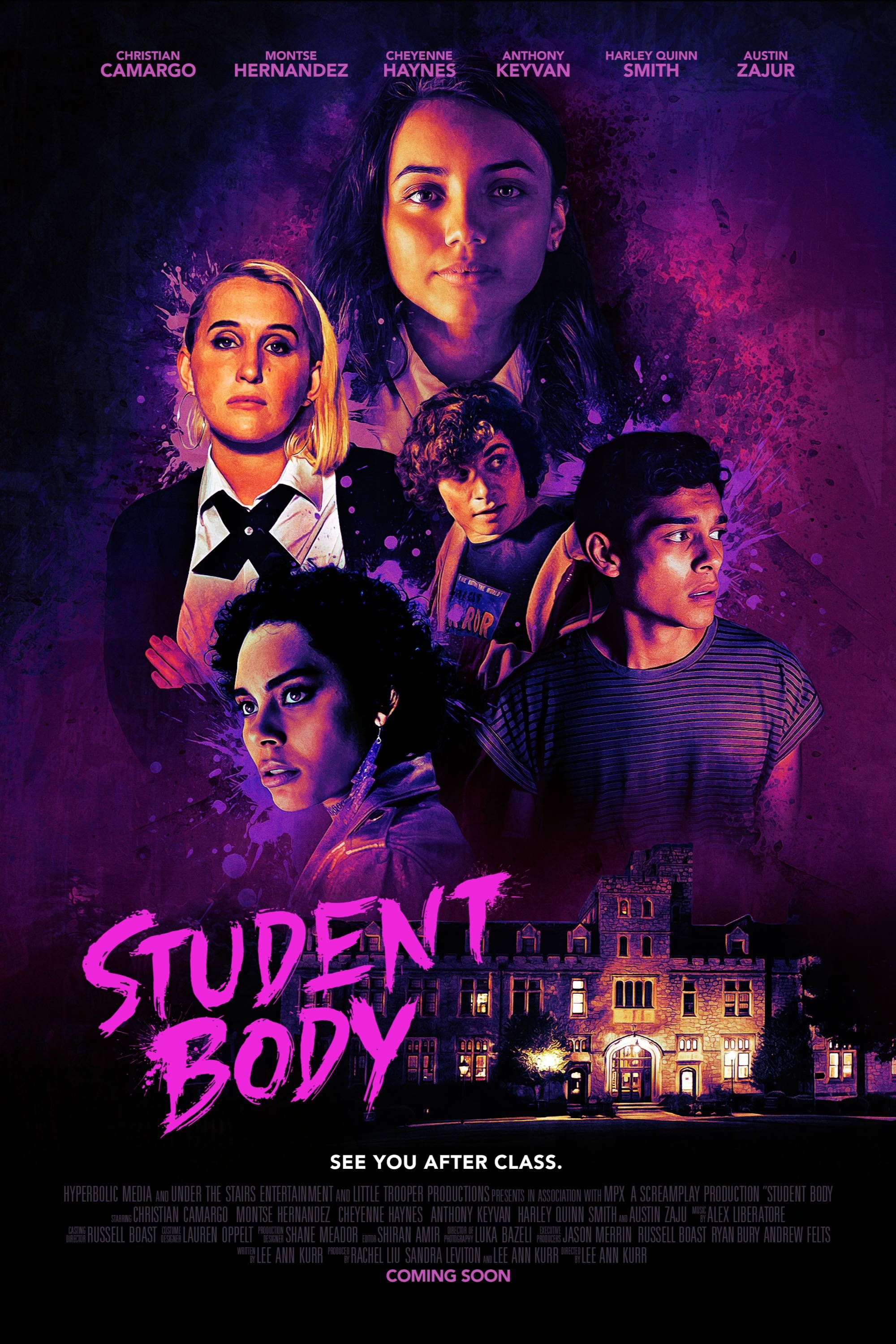 Student Body - Poster - Montse Hernandez, Cheyenne Haynes, anthony keyvan, halrey quinn &amp; austin zajur