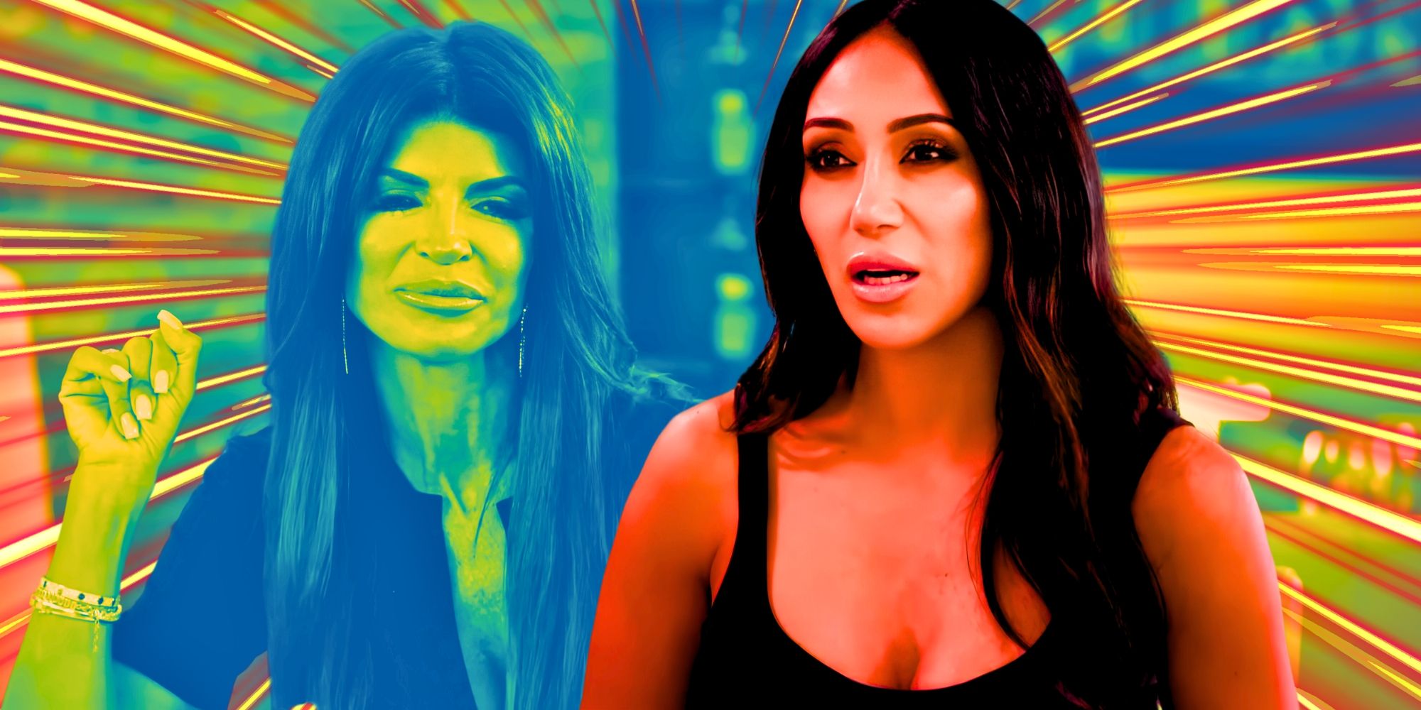 RHONJ  Melissa Gorga &amp; Teresa Giudice montage