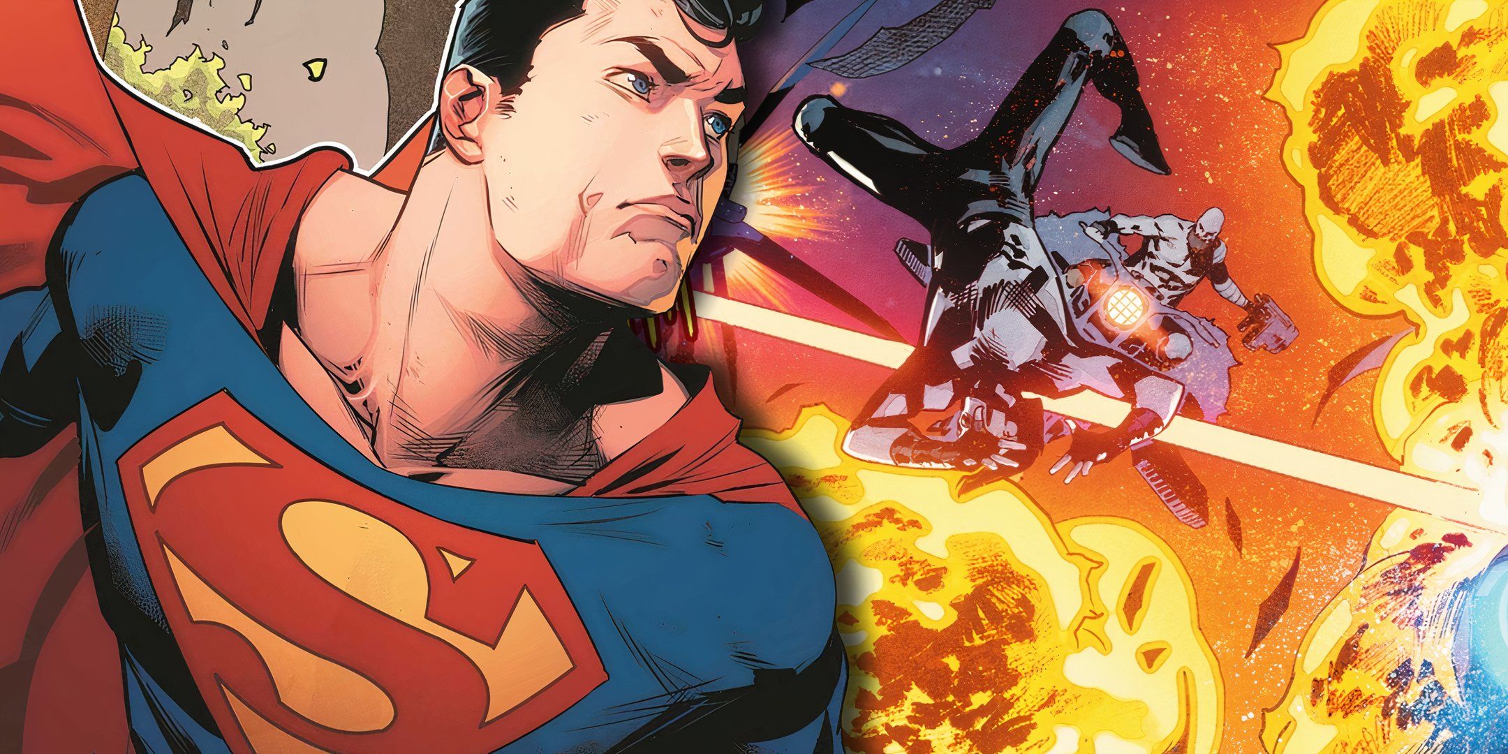 Superman and Czarnian Bikers DC Featured