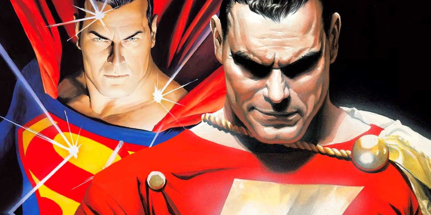 superman and shazam by alex ross-1