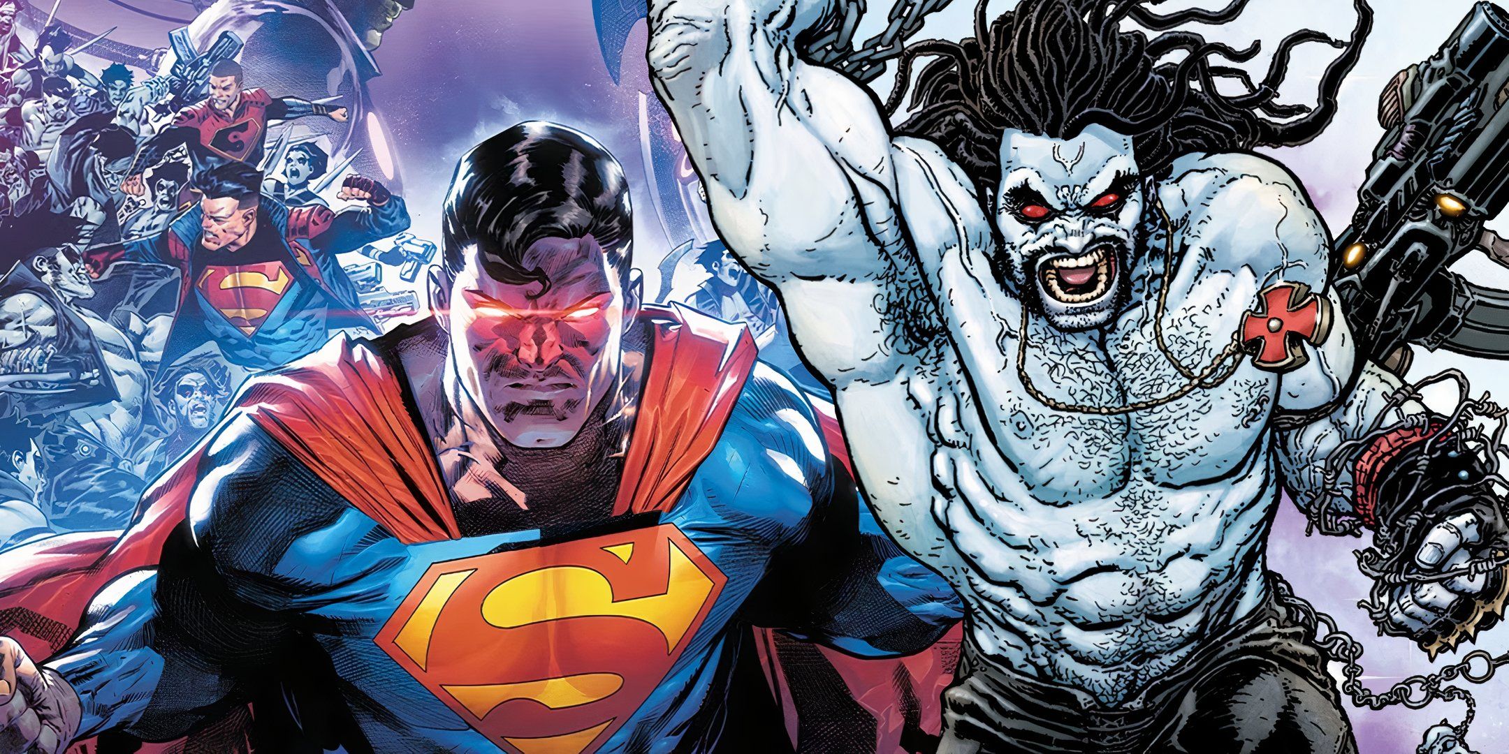 Superman Super Family and Lobo DC