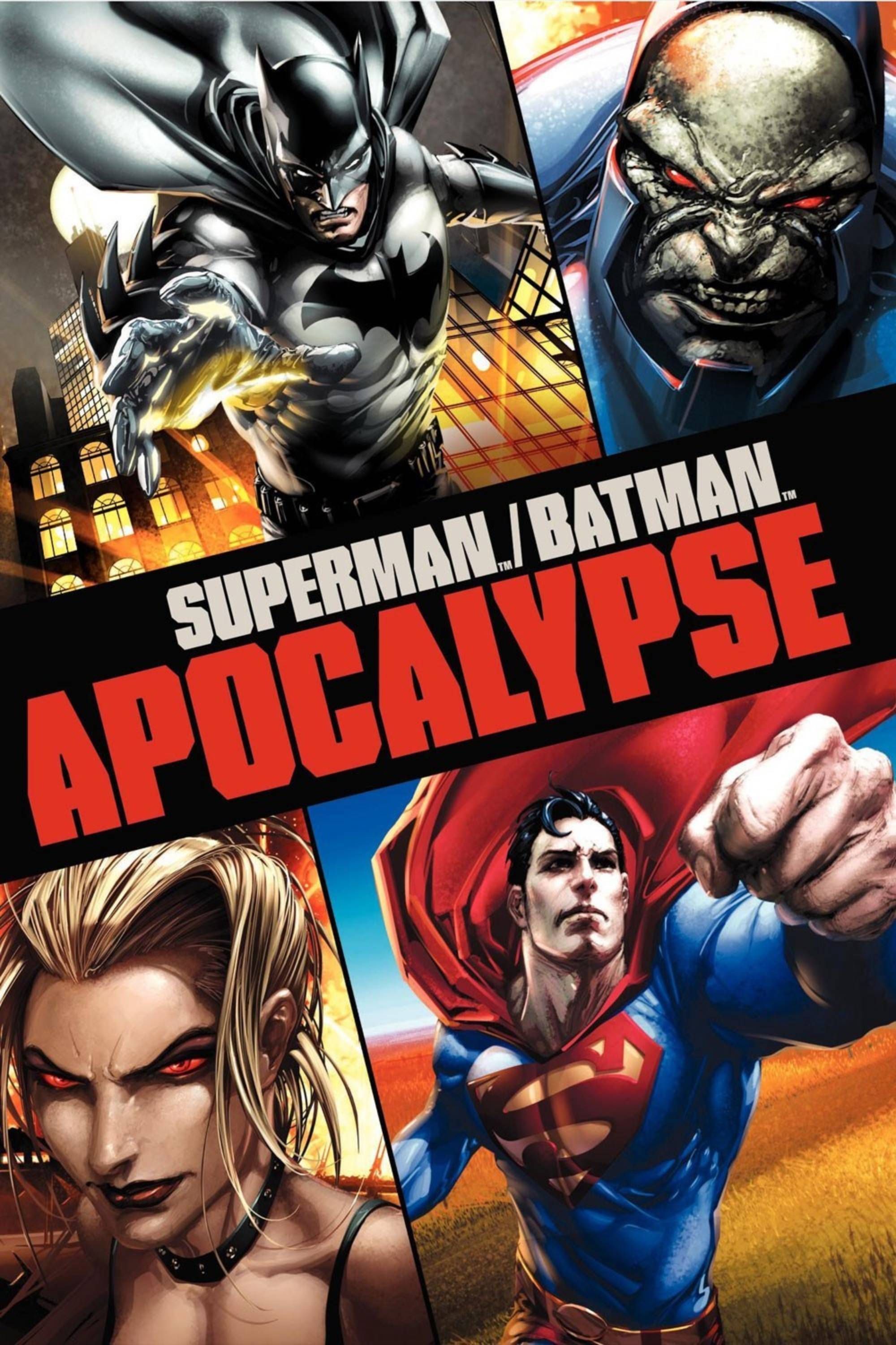 Superman_Batman_ Apocalypse (2010) - Poster - Superman &amp; Batman