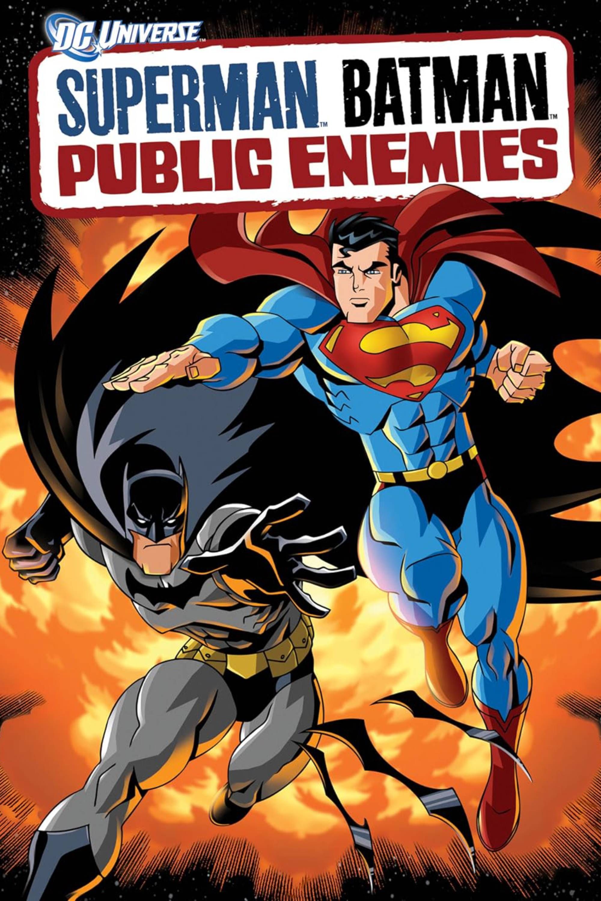 Superman_Batman_ Public Enemies (2009) - Poster - Superman &amp; Batman