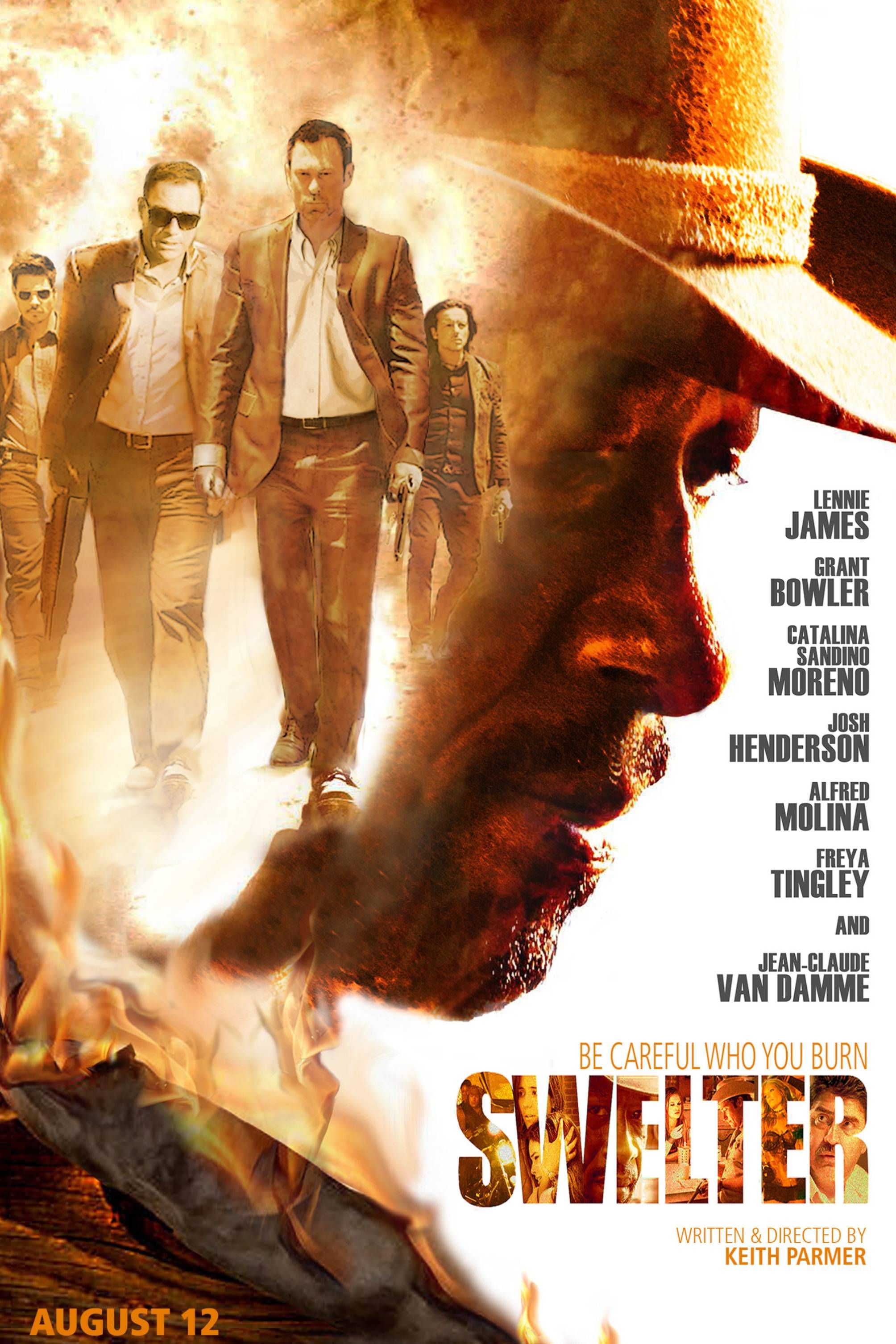 Swelter (2014) - Poster - Lennie James, Grant Bowler &amp; Cataline SAndino moreno
