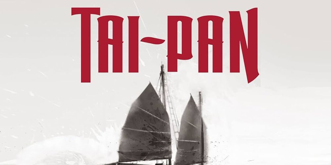 A capa do romance Tai-Pan de James Clavell