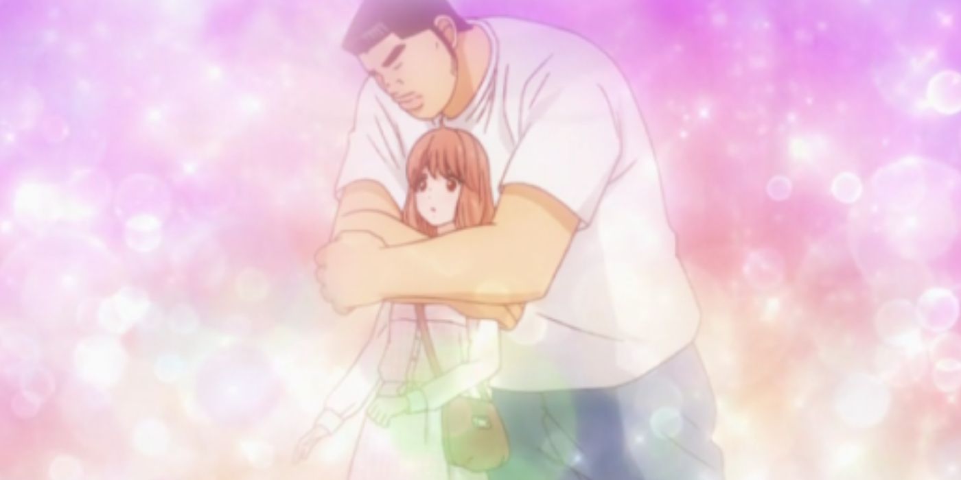 Takeo embraces Yamato in MY Love STORY!!