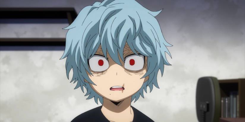 Shigaraki as a child, as Tenko Shimura