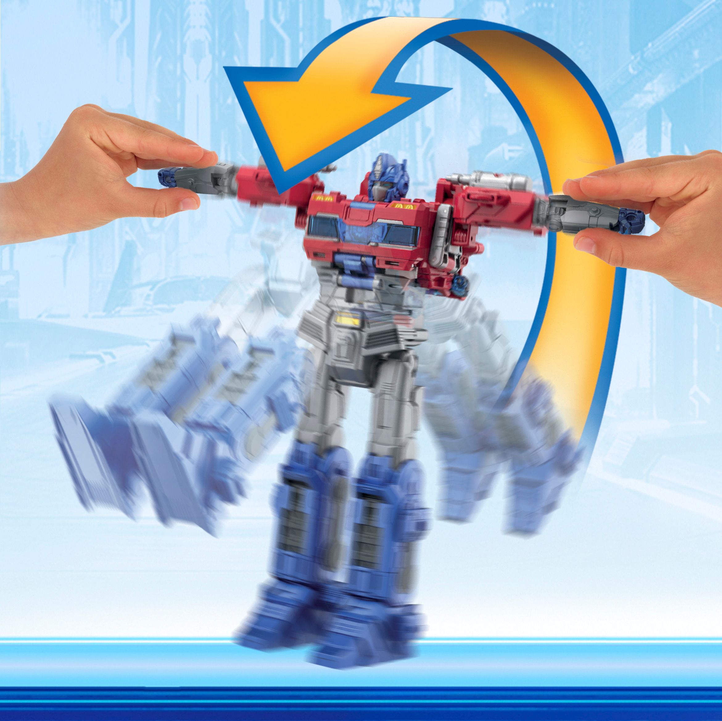 Transformers One: Power Flip Optimus Prime (Orion Pax) Action Figure Revealed