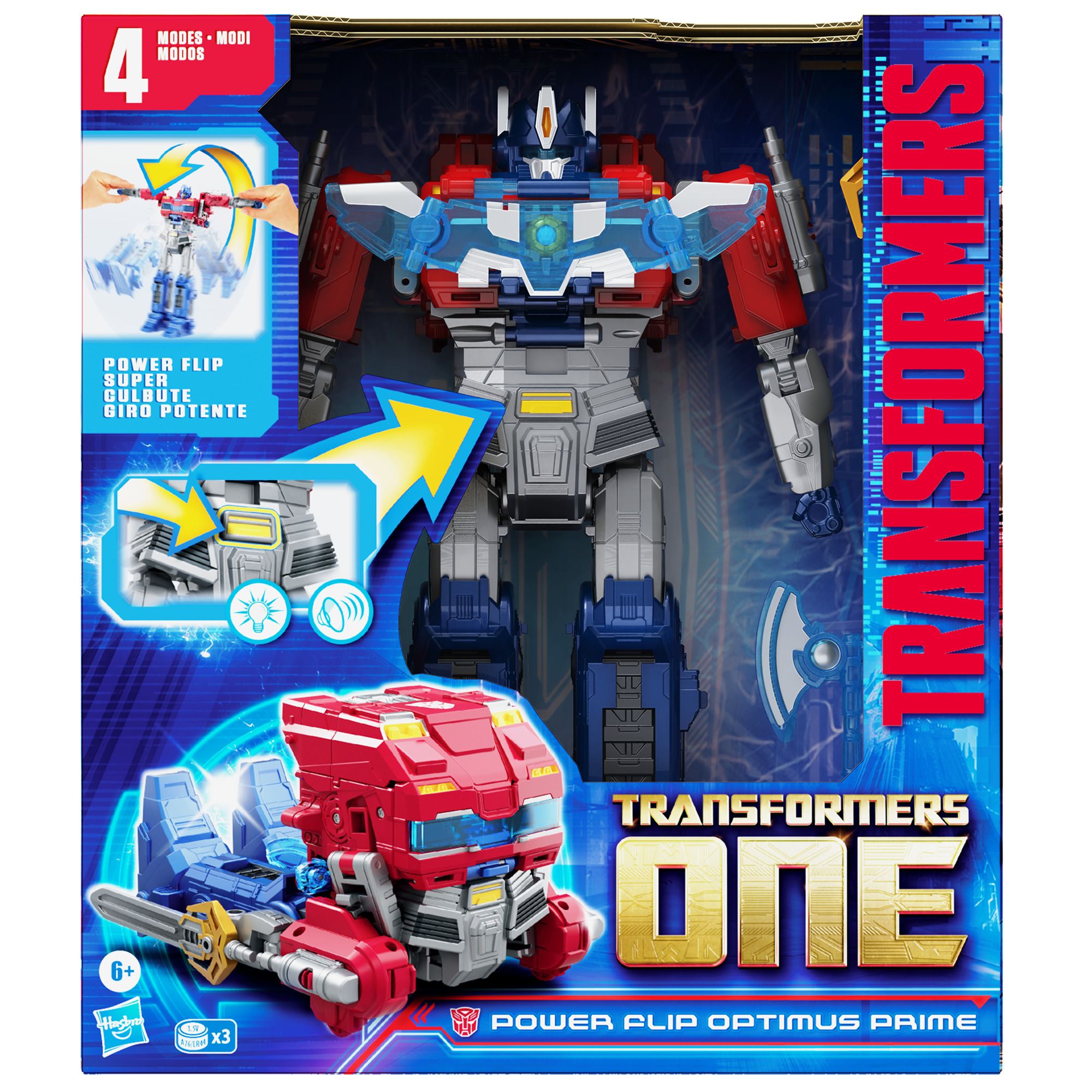 Transformers One: Power Flip Optimus Prime (Orion Pax) Action Figure Revealed