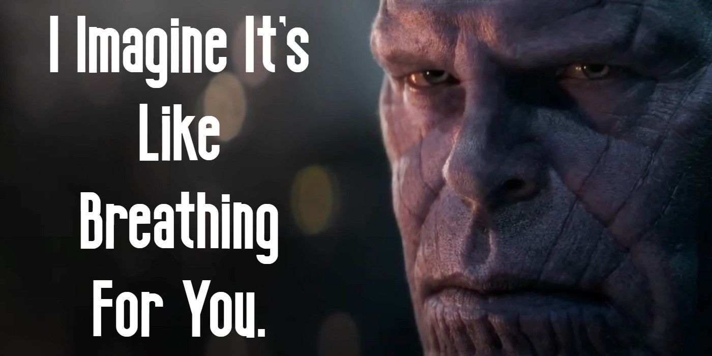 22 Best Thanos Quotes From The MCU