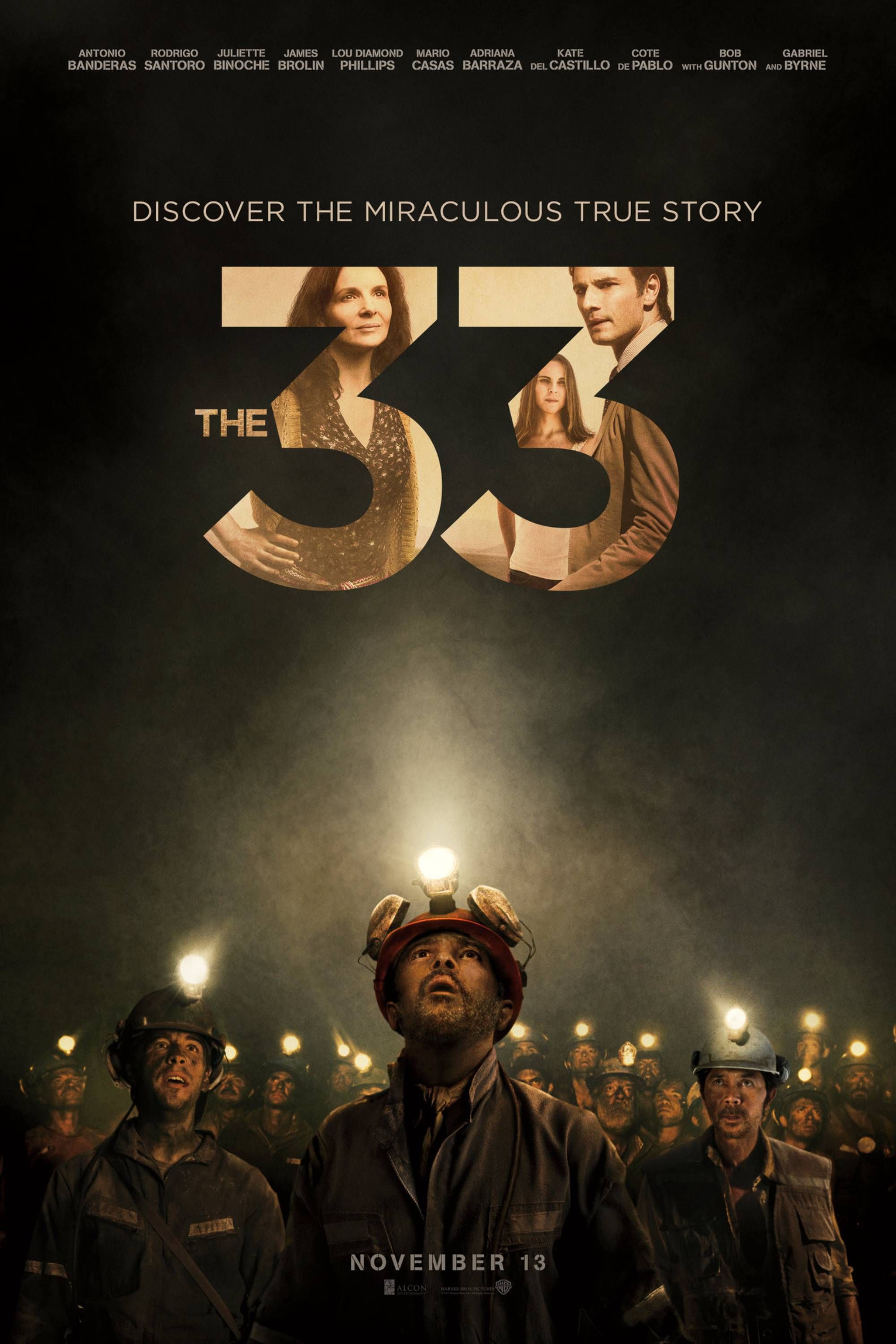 The 33 - Poster - Antonio Banderas, Rodrigo Santoro, Kate Del Castillo &amp; James Brolin