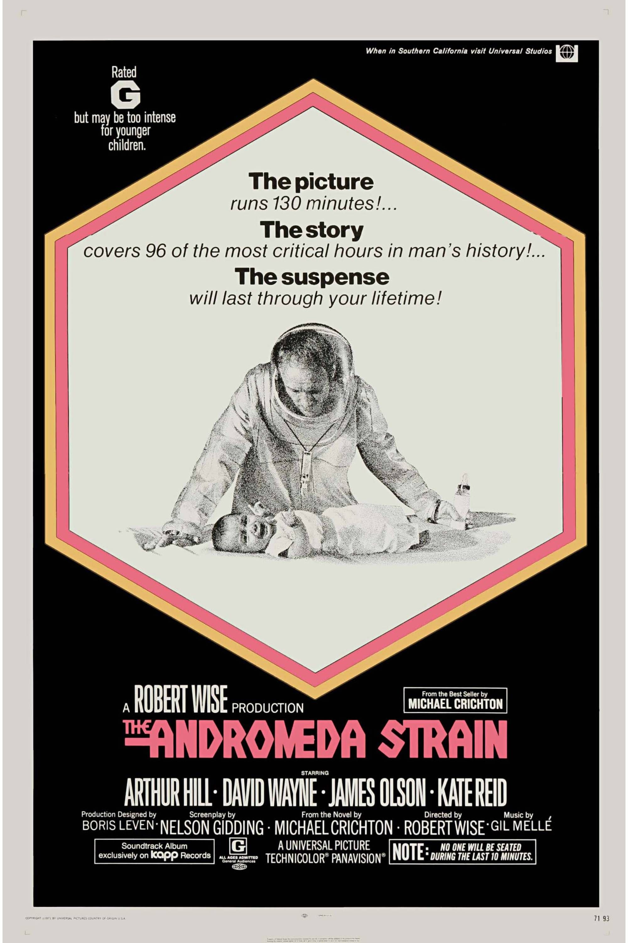 The Andromeda Strain (1971) - Poster