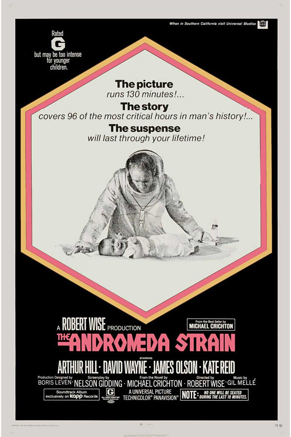 The Andromeda Strain (1971) - Poster