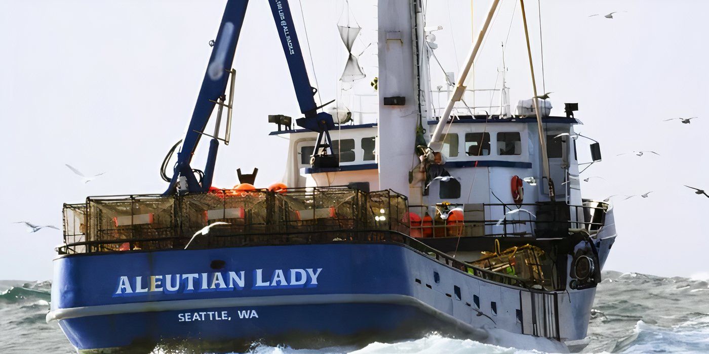 The back of Aleutian Lady in Deadliest Catch.