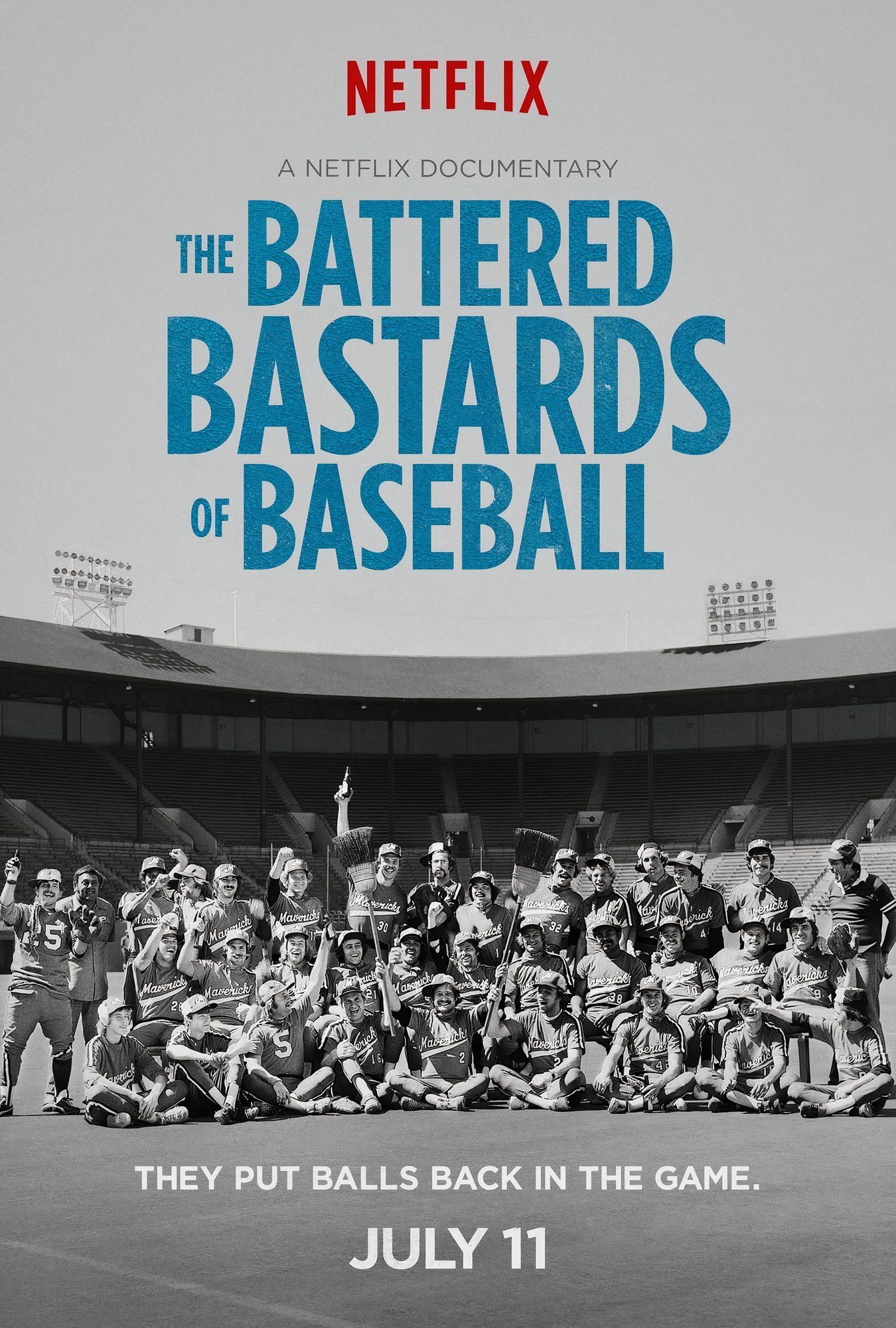 The Battered Bastards of Baseball Netflix Poster