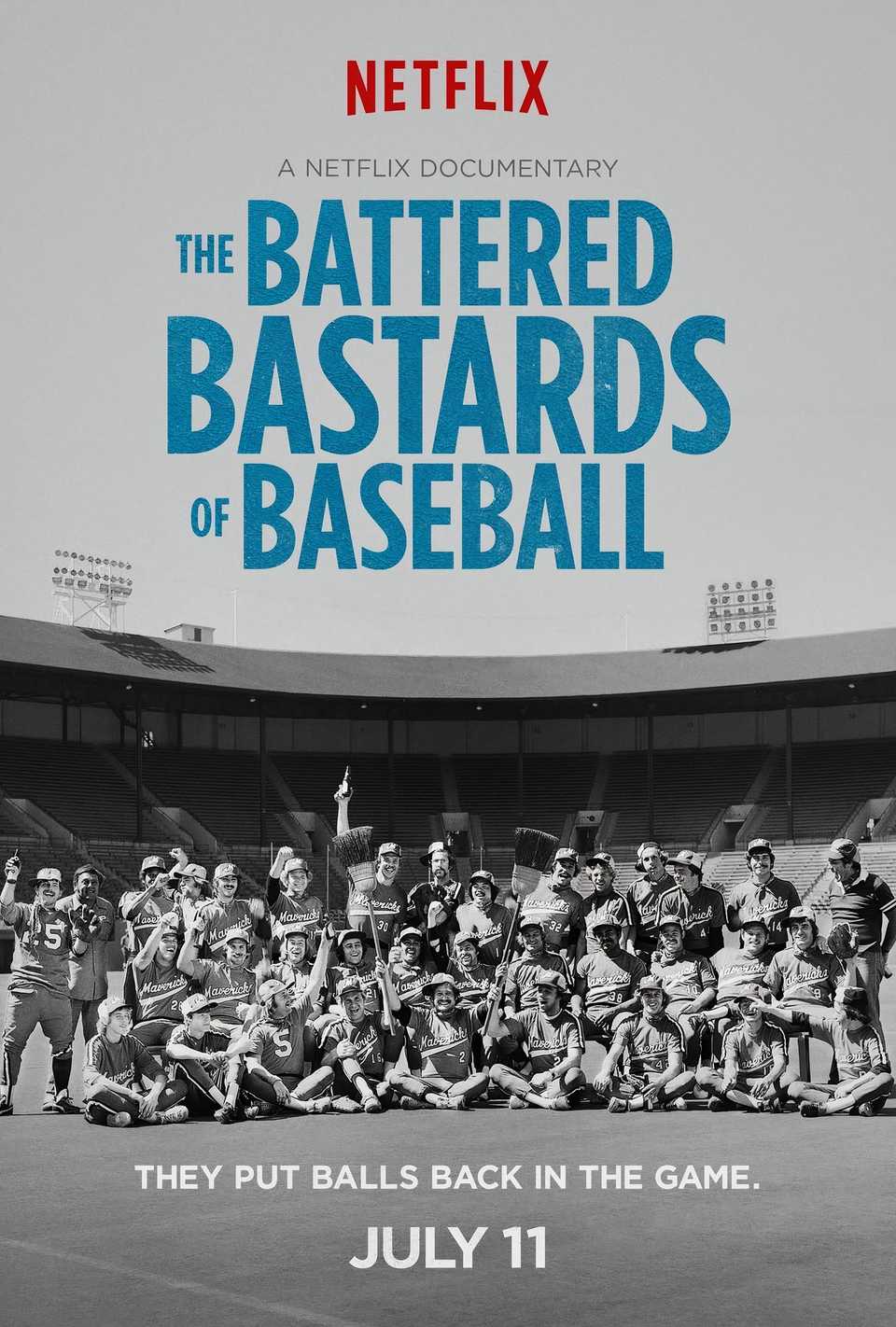 The Battered Bastards of Baseball Netflix Poster