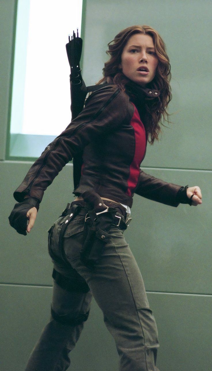 Jessica Biel on Blade Trinity