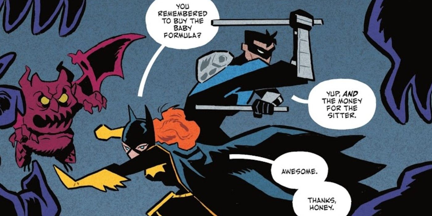 The Boy Wonder #1 com Nightwing e Batgirl e demônios 