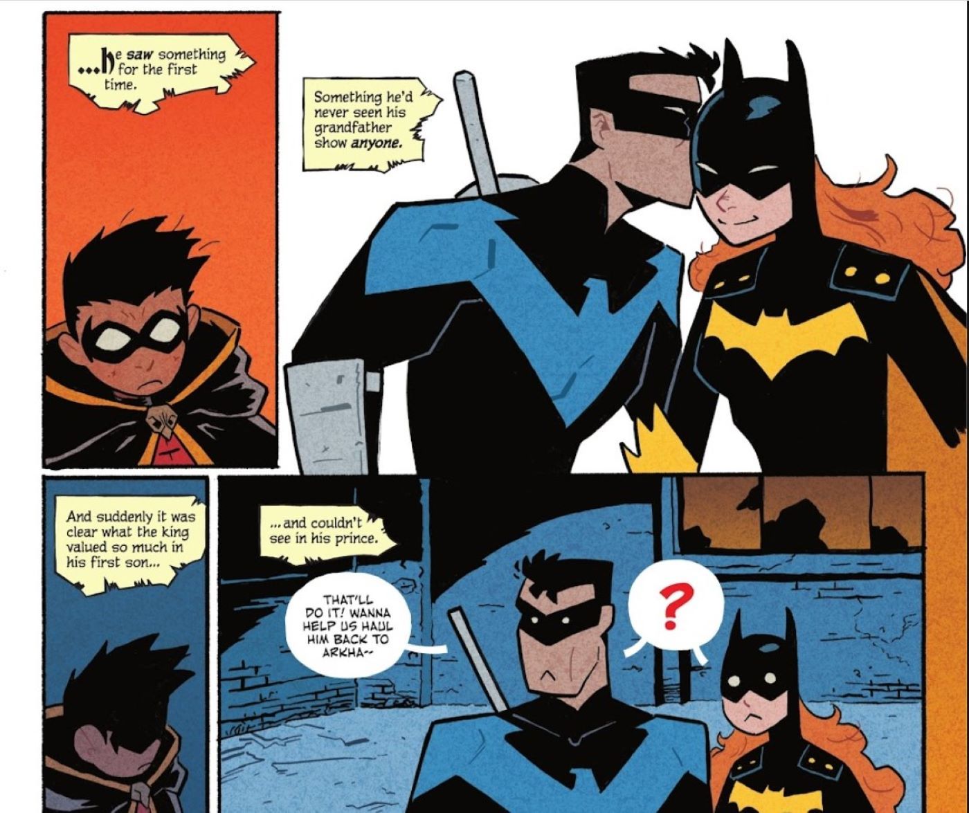 The Boy Wonder #1 Apresentando Robin Batgirl e Asa Noturna 