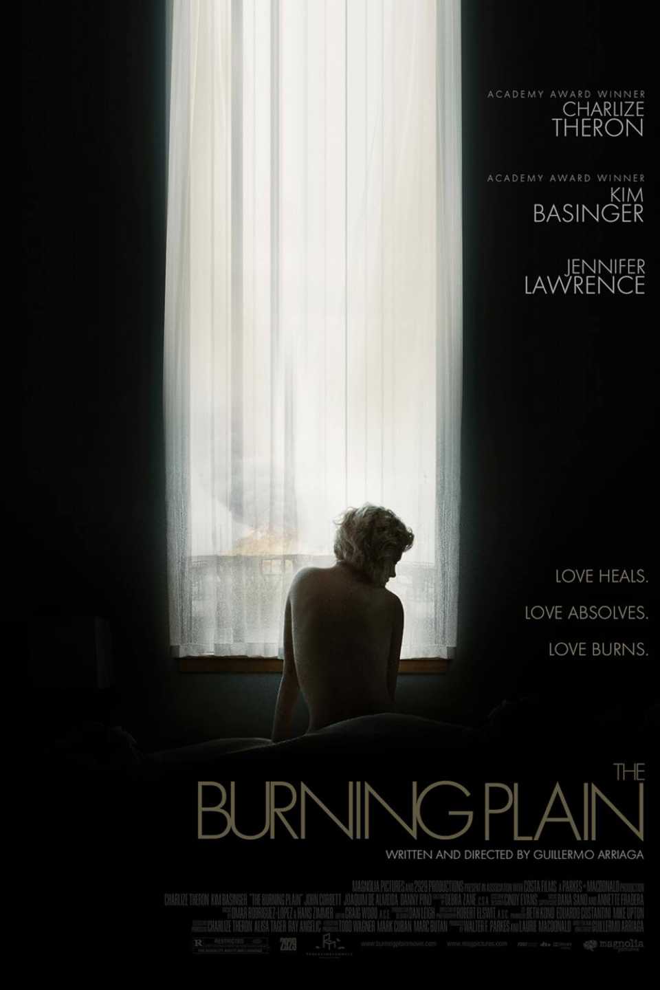 The Burning Plain (2008) - Poster - Charlize Theron Infront Of Window