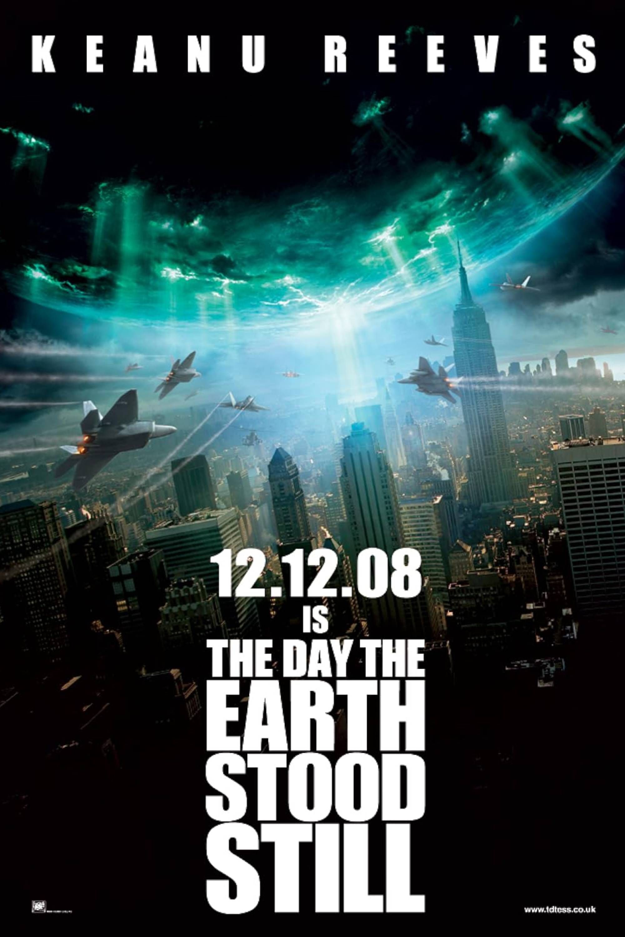 The Day the Earth Stood Still (2008) - Poster - Keanu Reeves main character