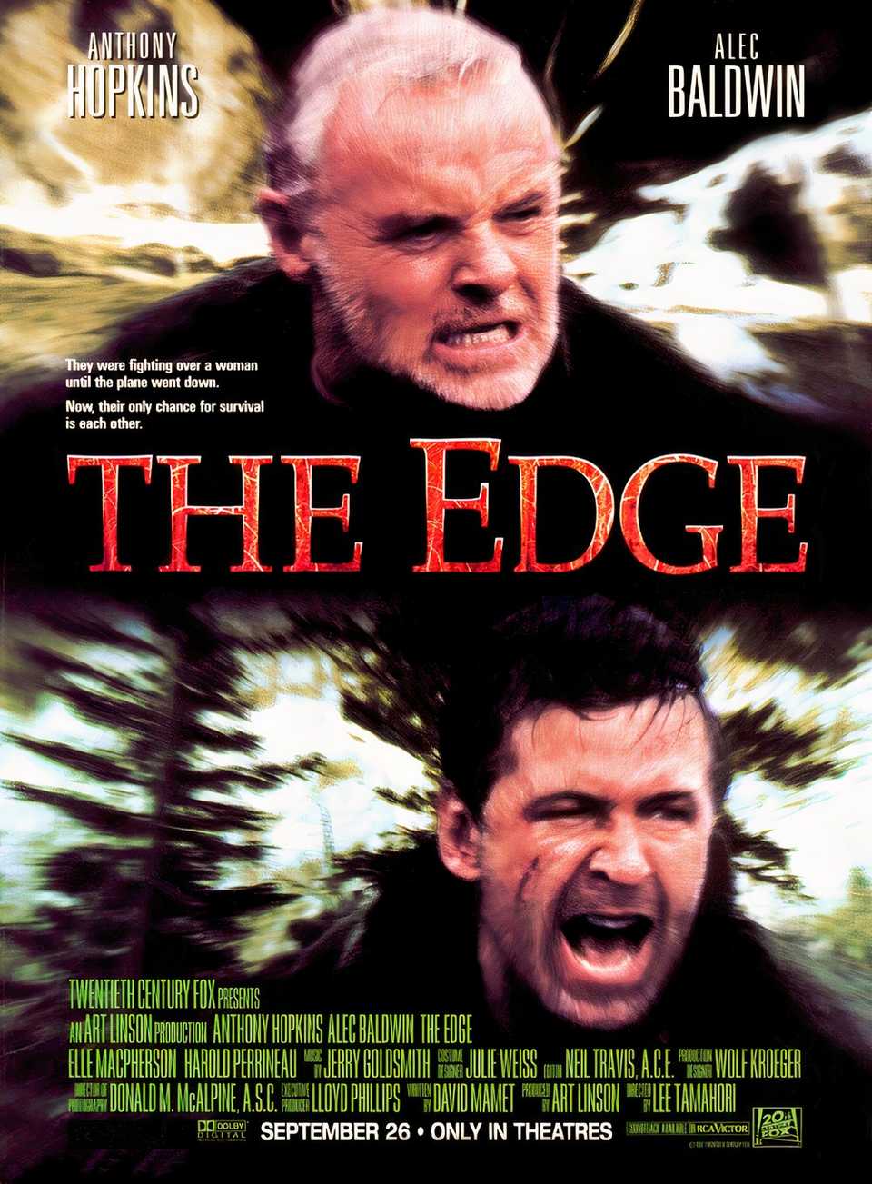 The Edge 1997 Film Poster