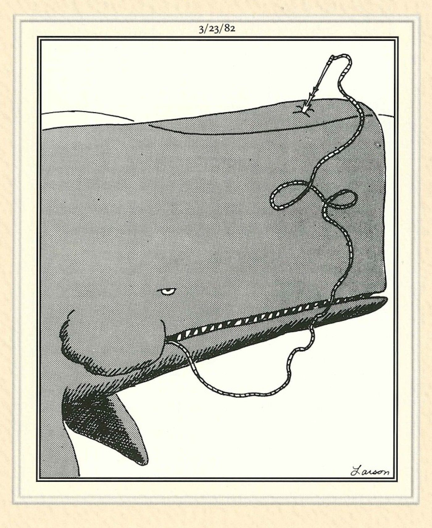The Far Side whaling