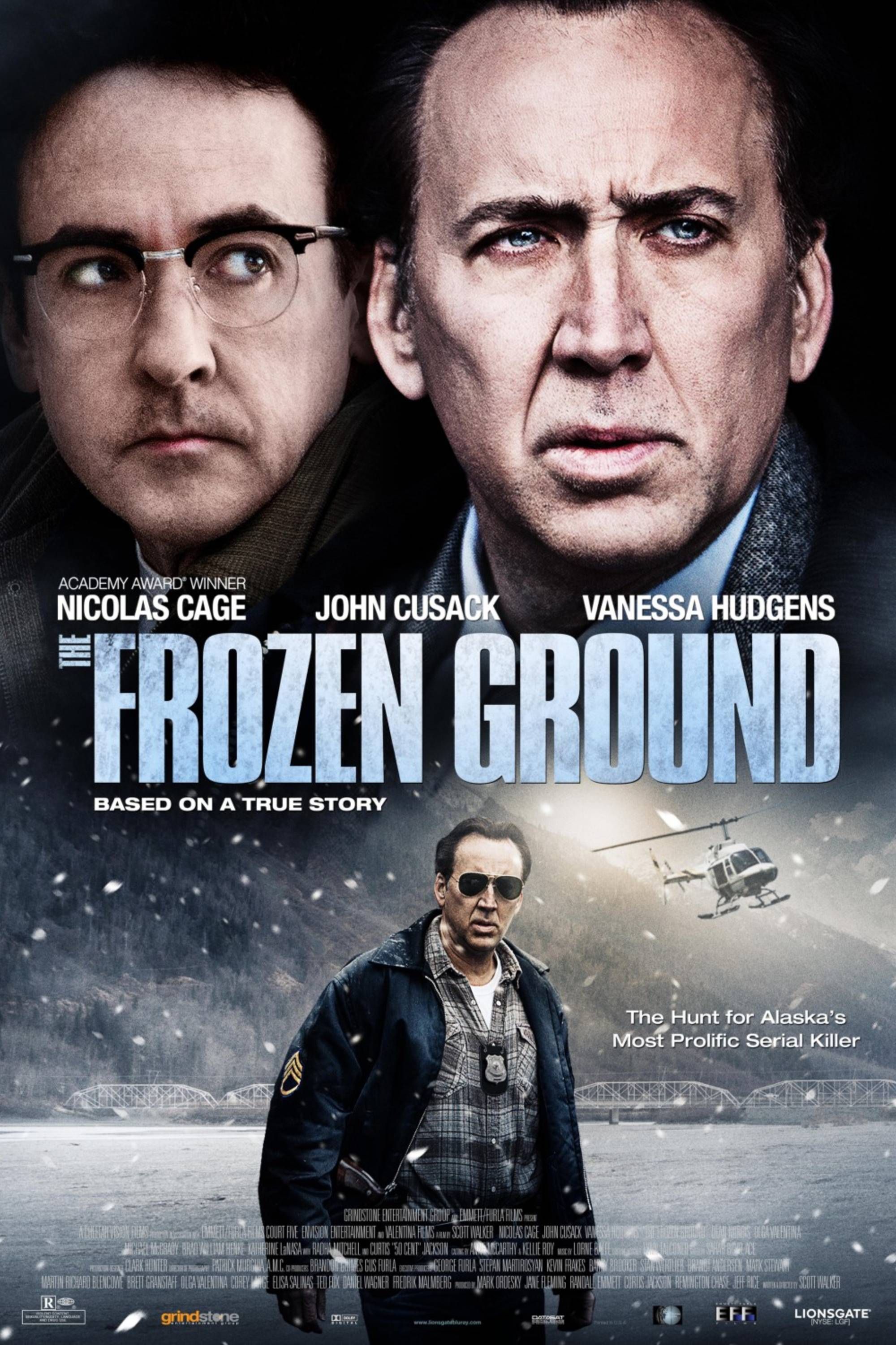 The Frozen Ground (2013)  - Poster - Nicolas Cage, John Cusack &amp; Vanessa Hudgens