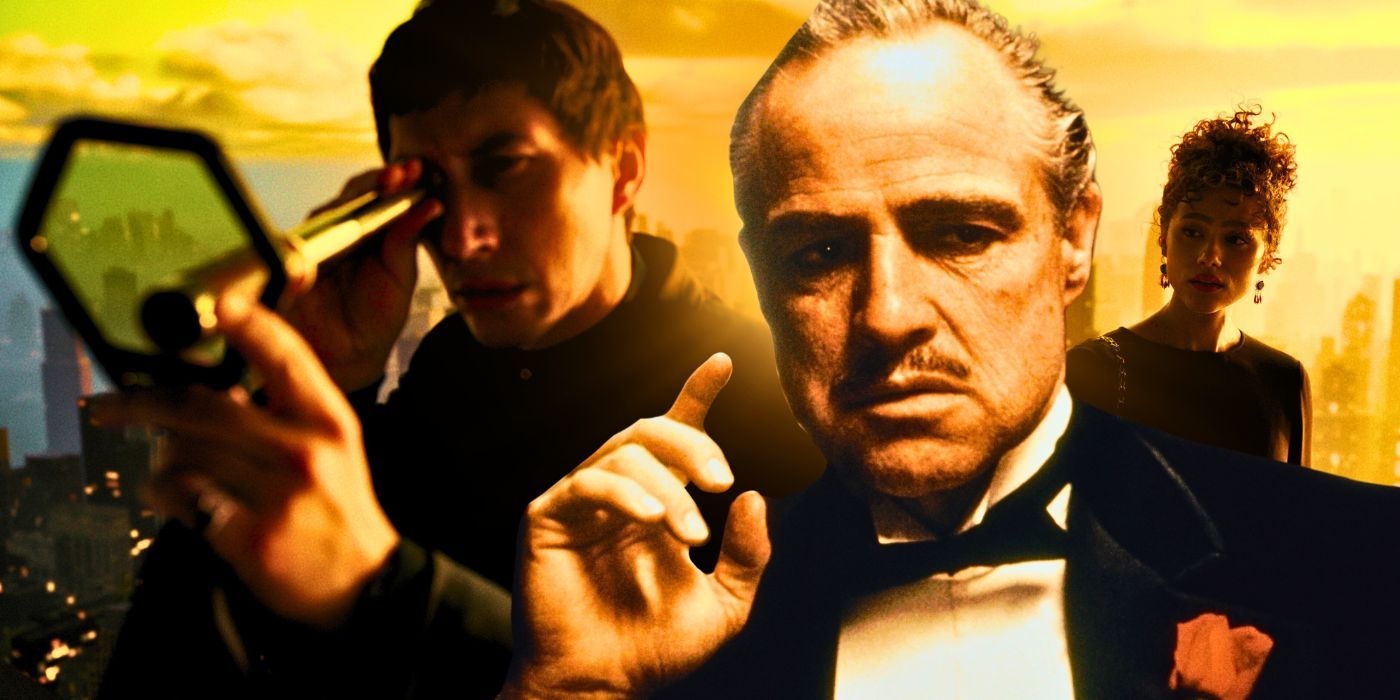 The Godfather Marlon Brando Don Vito Corleone Megalopolis Nathalie Emmanuel Adam Driver