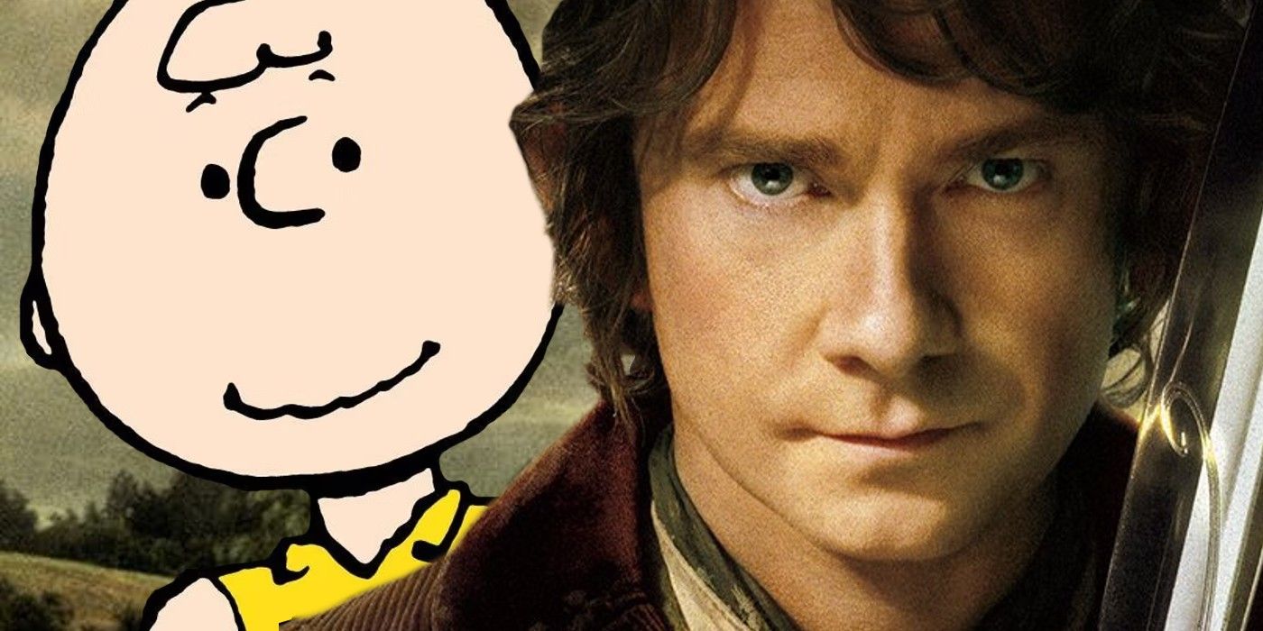 the hobbit with peanuts' charlie brown