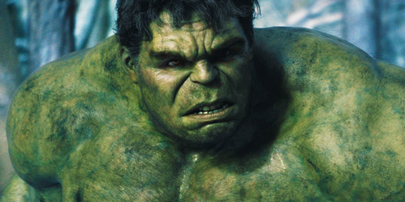 The Hulk fighting in the woods in Avengers Age of Ultron