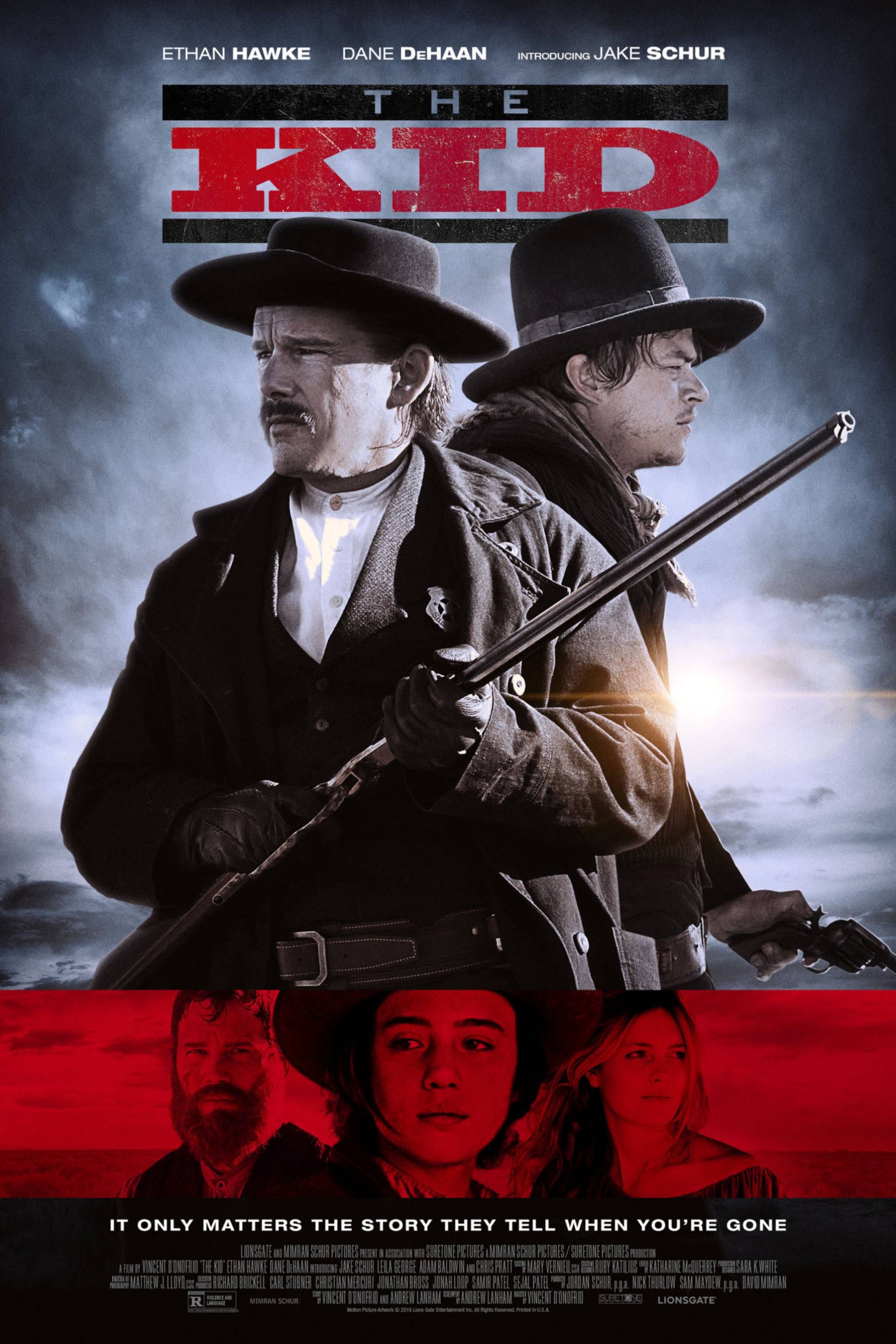 The Kid (2019) - Poster - Ethan Hawke &amp; Dane DeHaan Holding Rifles