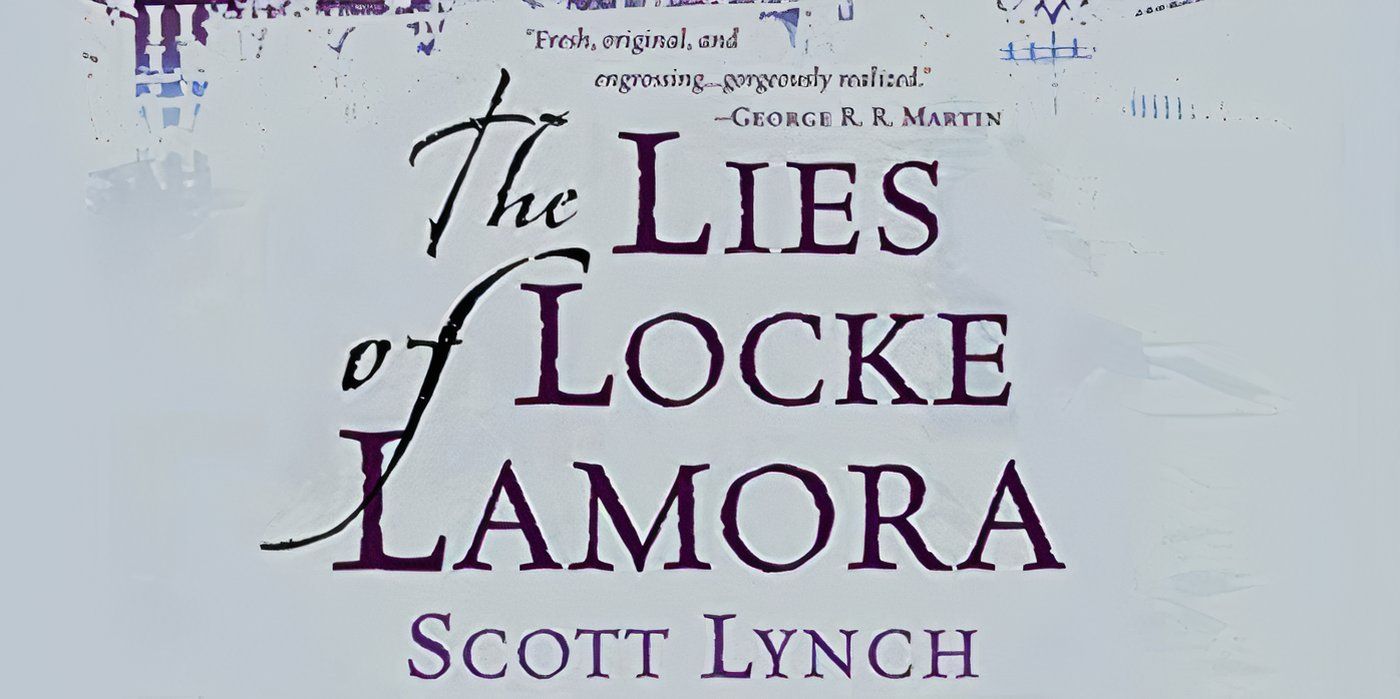 A capa de As Mentiras de Locke Lamora