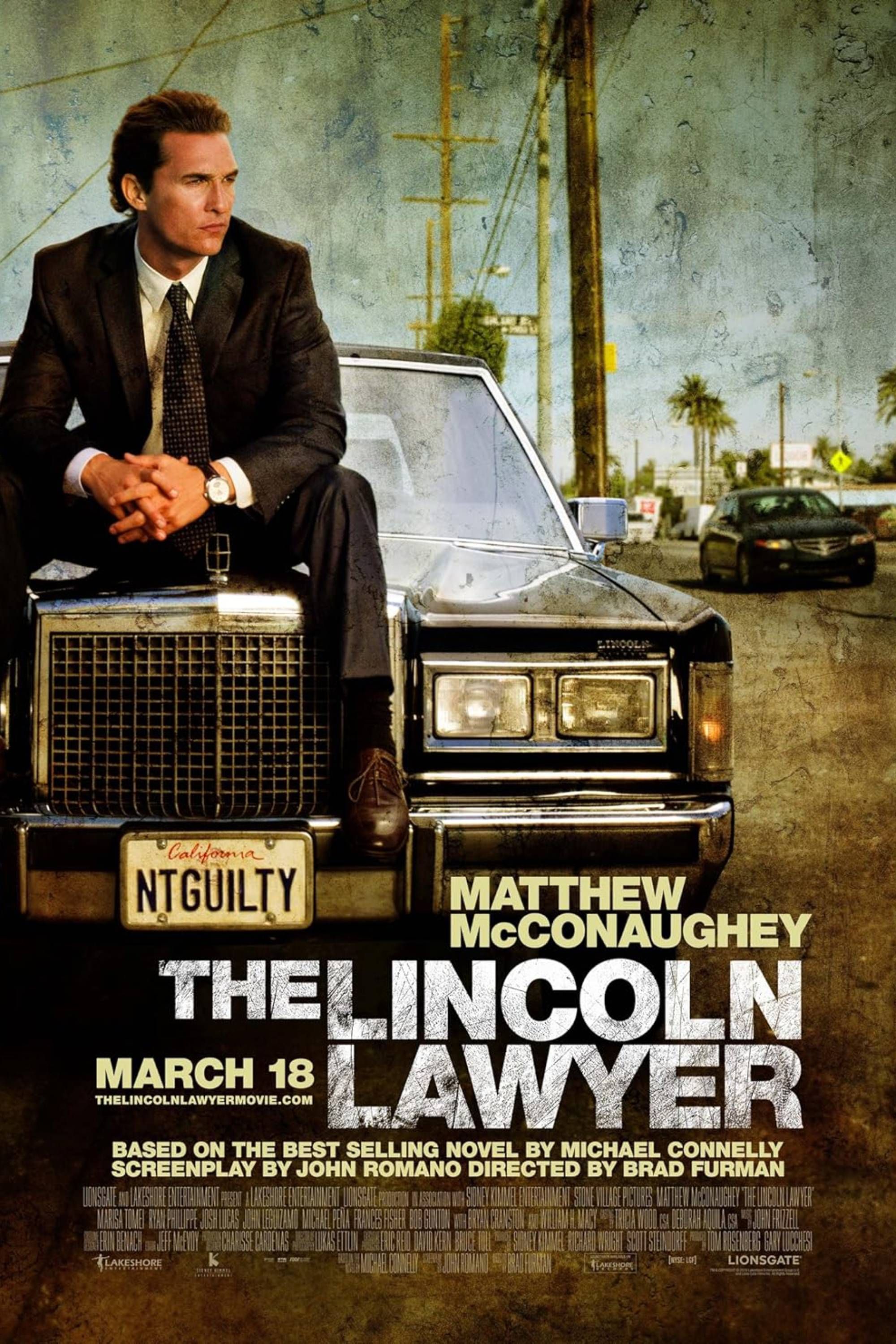 The Lincoln Lawyer (2011) - Poster - Mathew McConaughey
