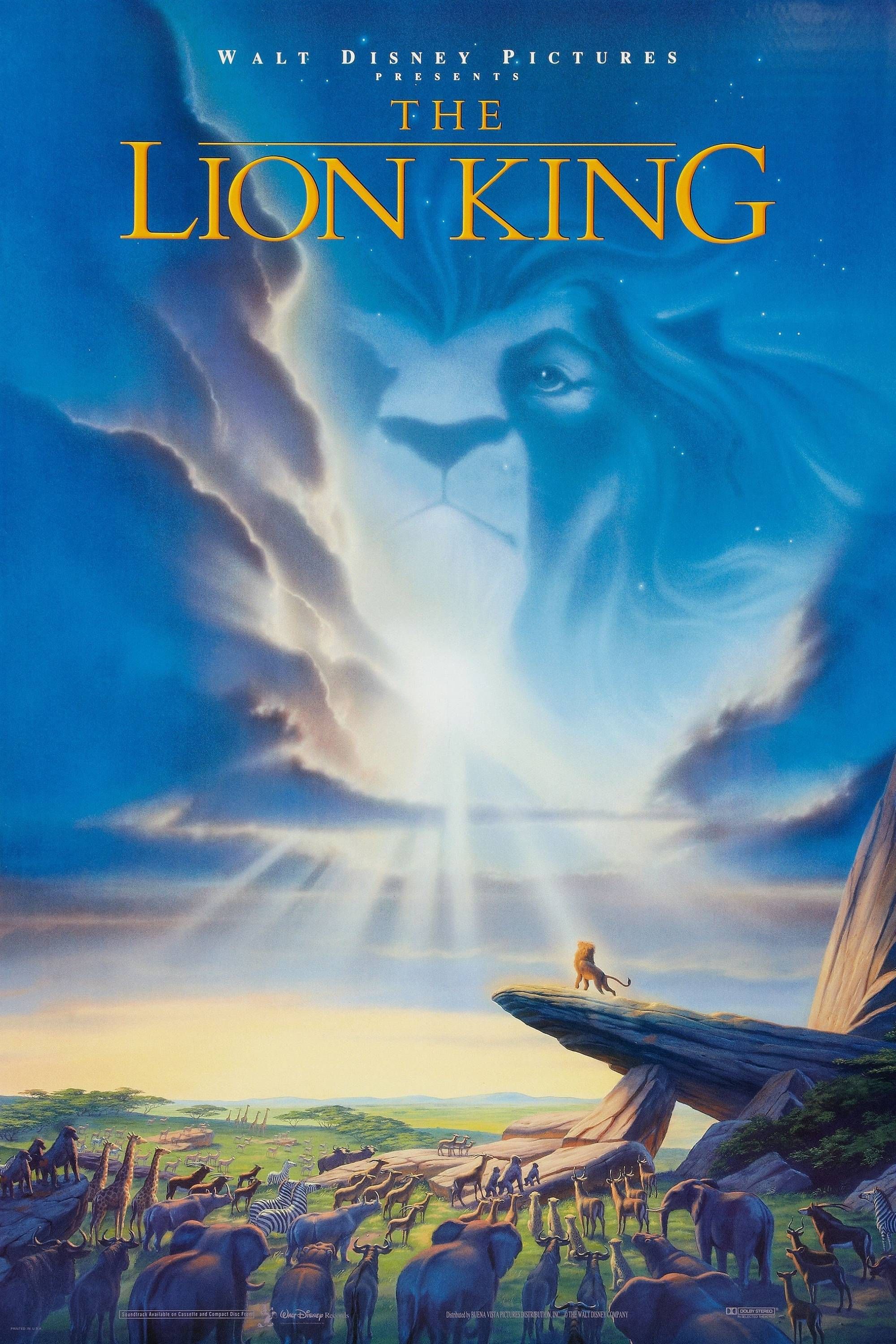 O Rei Leão (1994) - Pôster