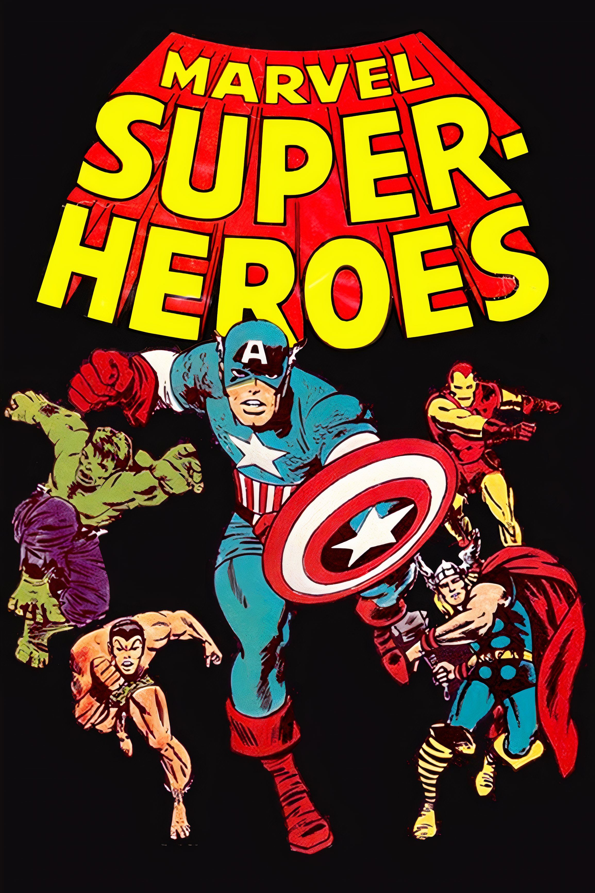 The Marvel Super Heroes 1966 TV Show Poster
