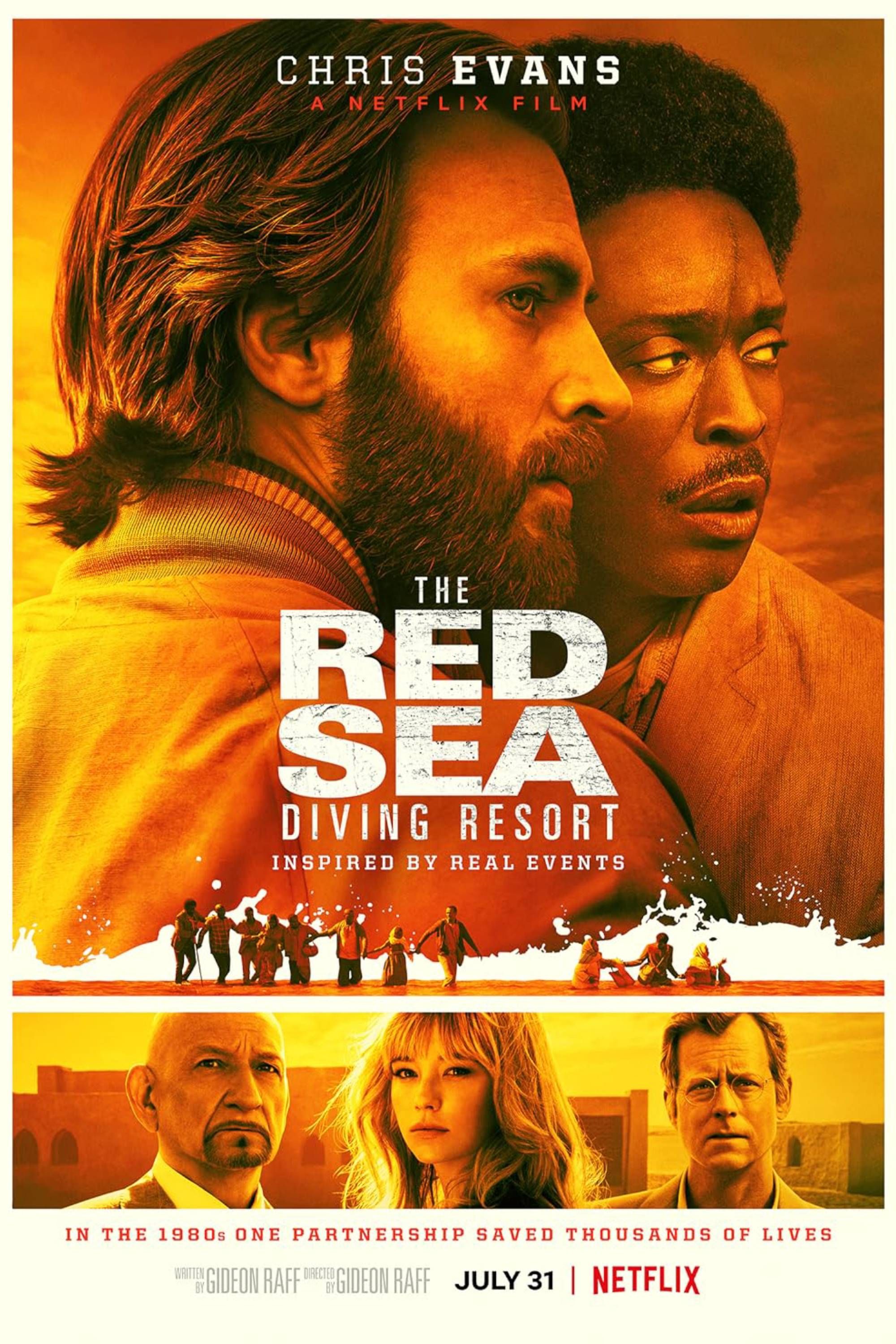 The Red Sea Diving Resort (2019) - Poster - Chris Evans