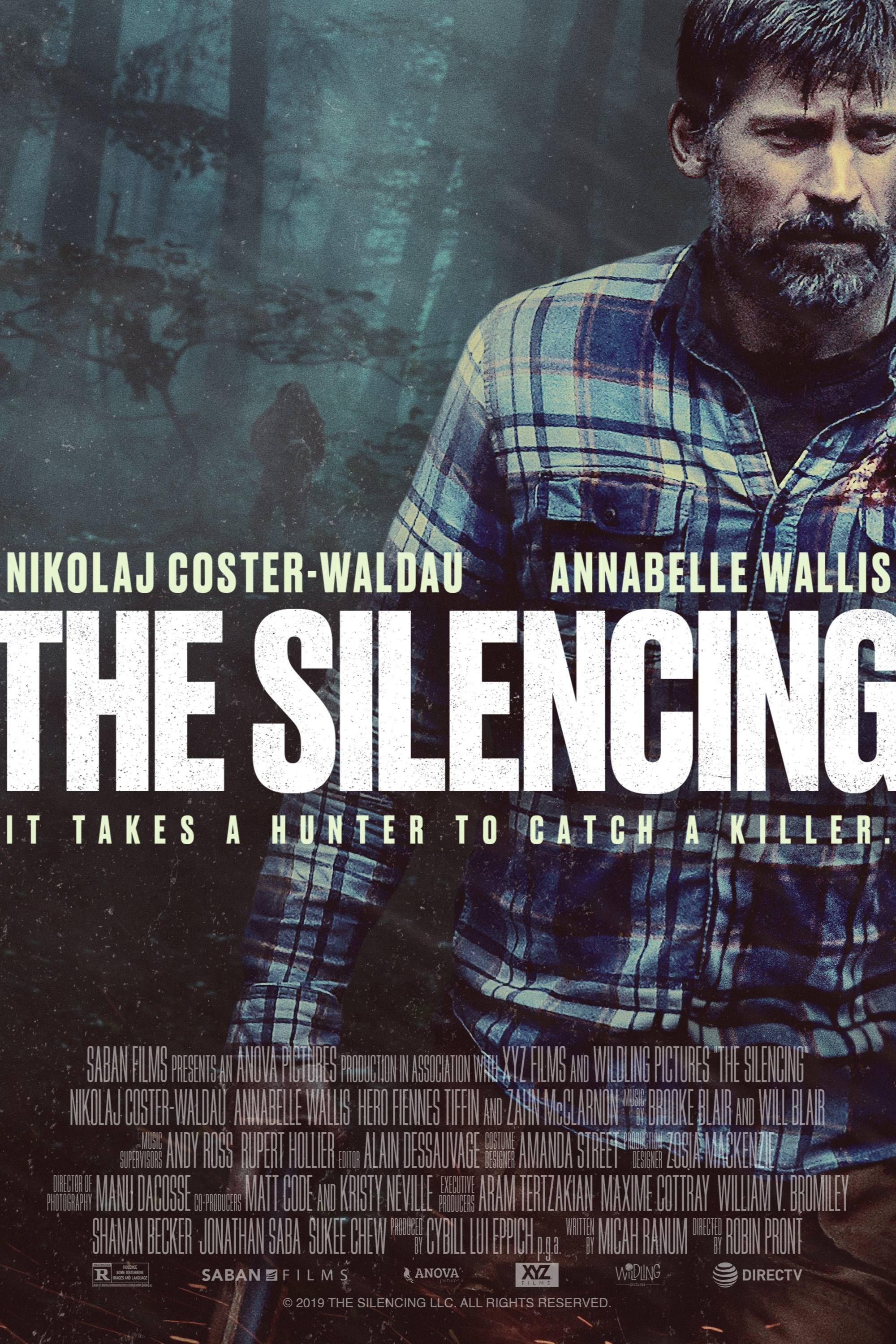 The Silencing (2020) - Poster - Nikolaj Coster Waladu in forest