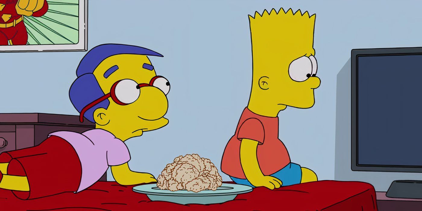 The Simpsons Bart Milhouse