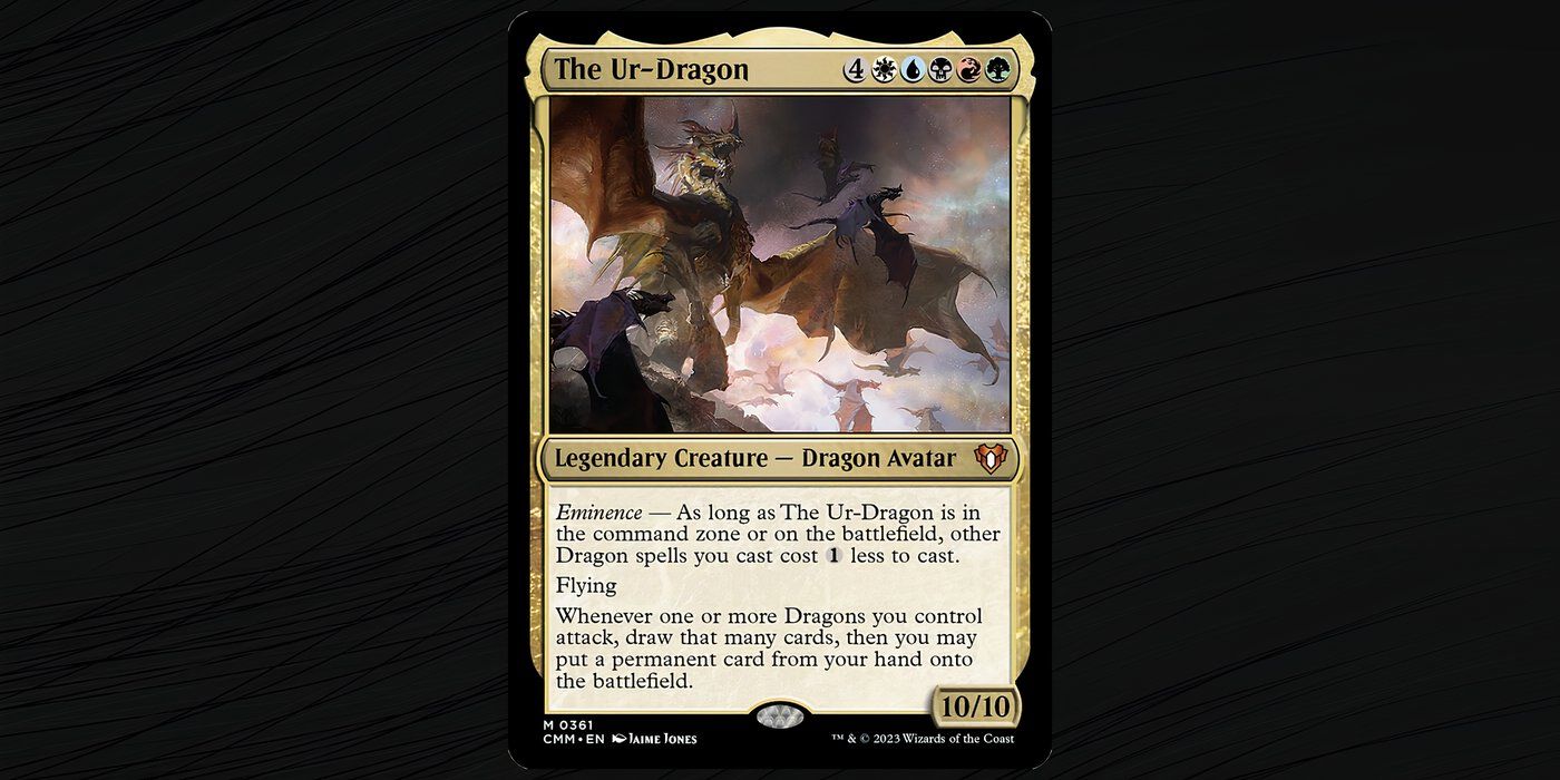 The Ur-Dragon MTG Commander Card