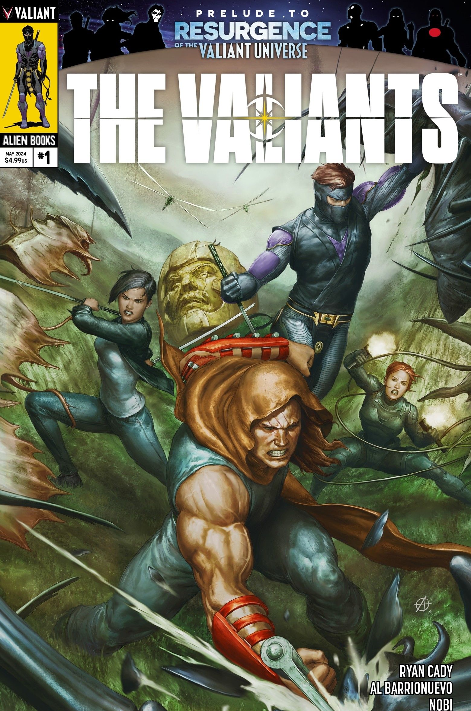 The Valiants 1 cover