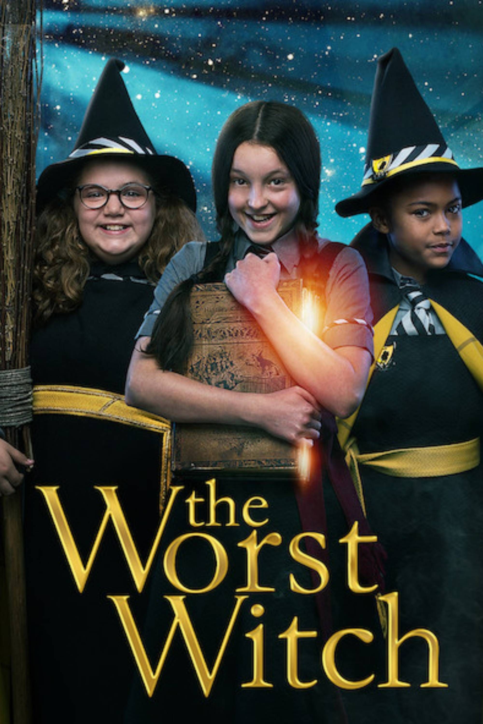 The Worst Witch (2017) - Poster - Lydia Page, Megan Hughes, Tamara Smart As Sorcerers-1