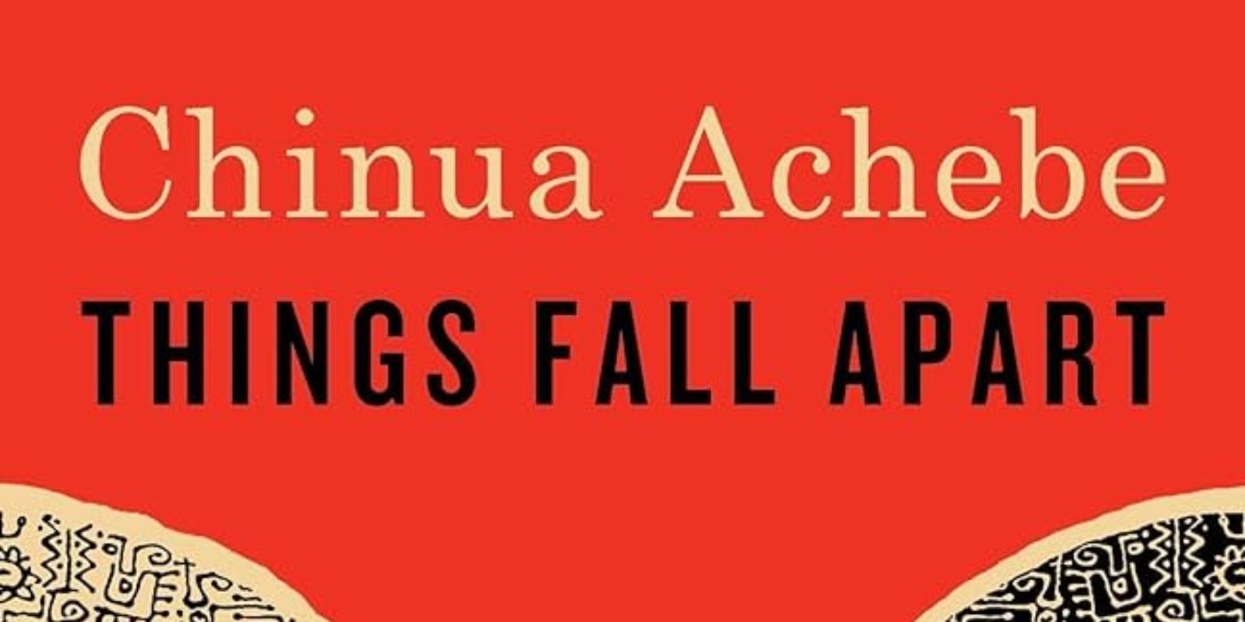 A capa de Things Fall Apart de Chinua Achebe