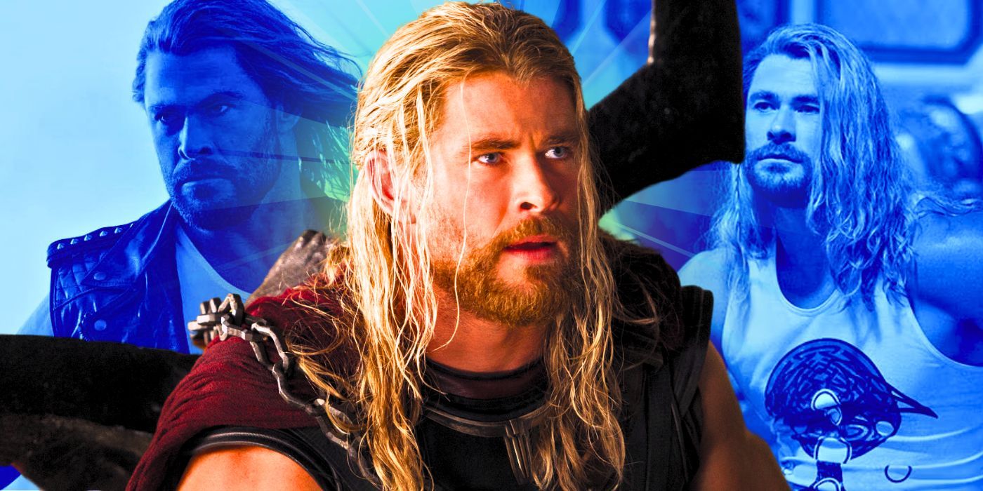 Images of Chris Hemsworth's Thor from Thor: Love and Thunder