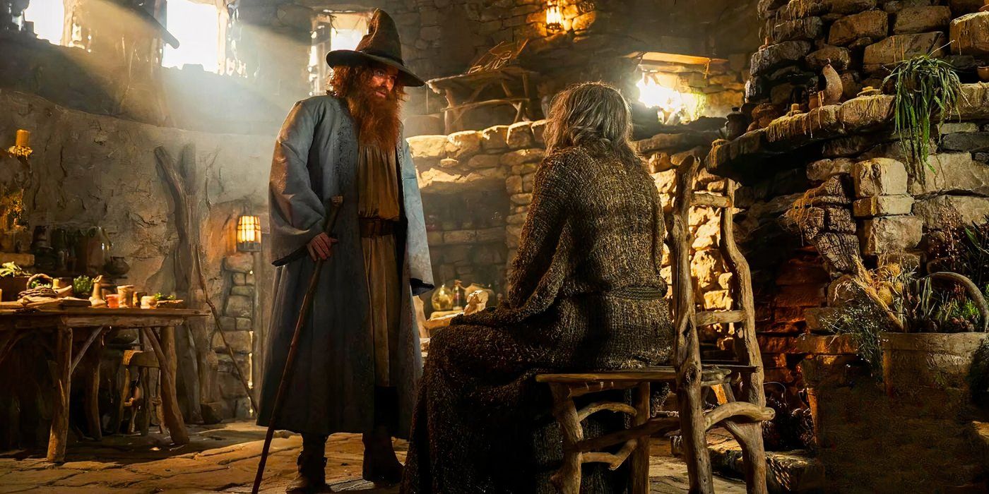 Tom Bombadil in a Vanity Fair first look image from The Lord of the Rings The Rings of Power