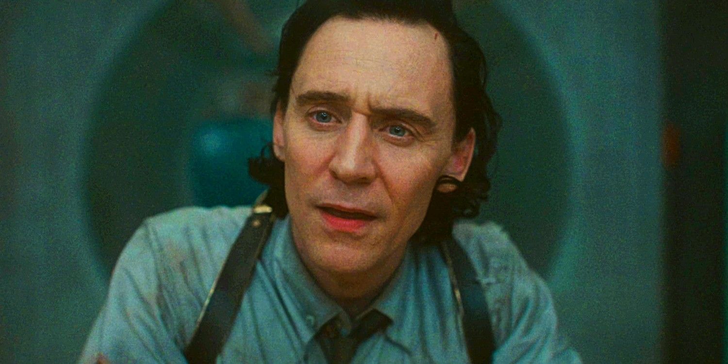 Tom Hiddleston as Loki looking confused in Loki season 2