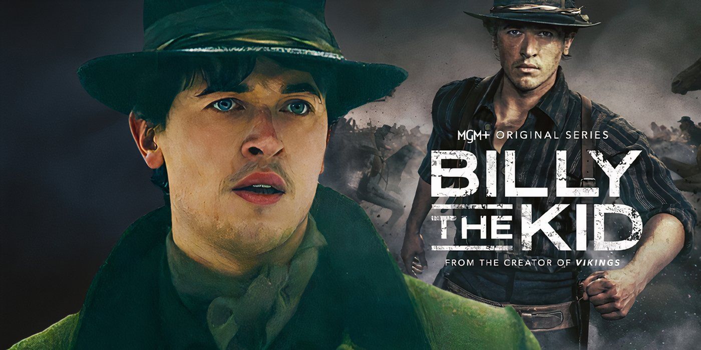 Edited image of Tom Blyth for Billy The Kid season 2 interview