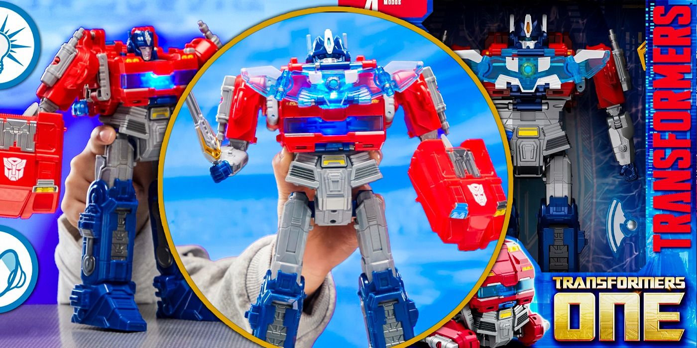 Transformers One: Power Flip Optimus Prime (Orion Pax) Action Figure Revealed